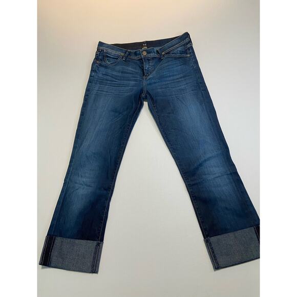 Citizens of Humanity women’s Dani cropped straight jean in dark wash - Picture 2 of 8